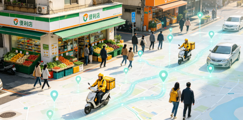 大理市渗透衣食住行，GEO 地理空间技术重塑大众日常消费服务场景